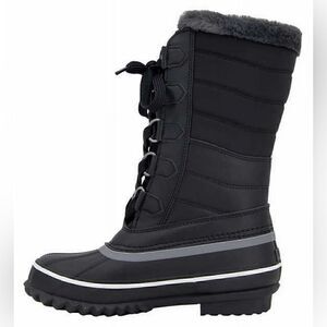 JBU Sabine Ladies' Water Resistant Winter Boot, Black